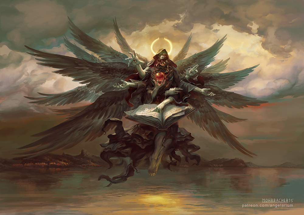 Azrael, Angel of Death — Angelarium: The Encyclopedia of Angels
